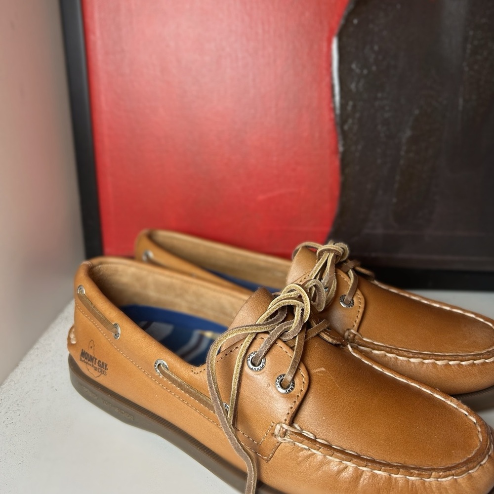 Sperry x Mount Gay Rum Limited Edition Leather Boat NEW